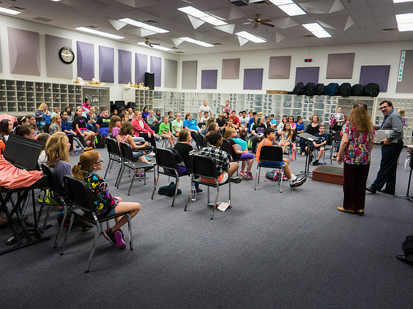 James Davis, Band Director and class
