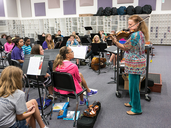 Playing for the kids