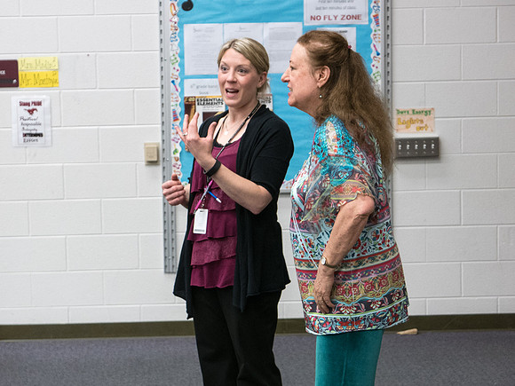Ms. Modin, Orchestra Director