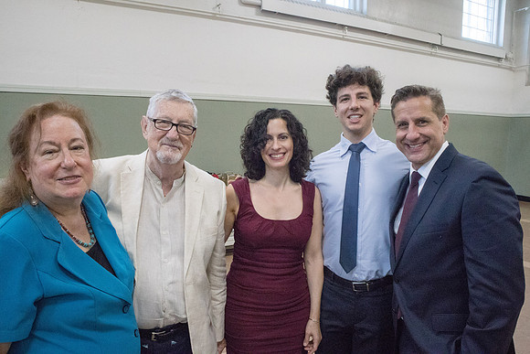 P., Gerry, Lisa, Andrew, John